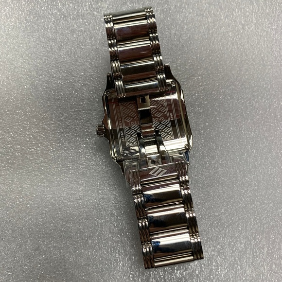 NEW Joseph Abboud Men's Square-Face Steel Watch - Picture 5 of 6